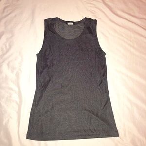 Emporium Dark Grey Tank Top